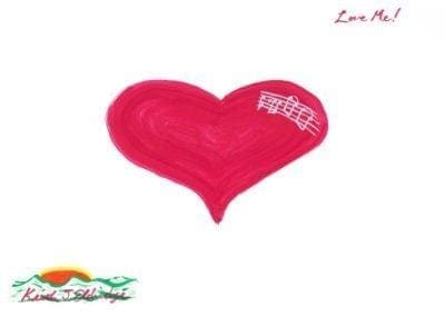 Love Me! (with music lines)